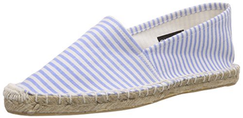 PIECES HAISHA ESPADRILLOS STRIPE CLEAR BLUE, damskie espadryle, wielokolorowa - wielokolorowy Clear Blue - 42 EU
