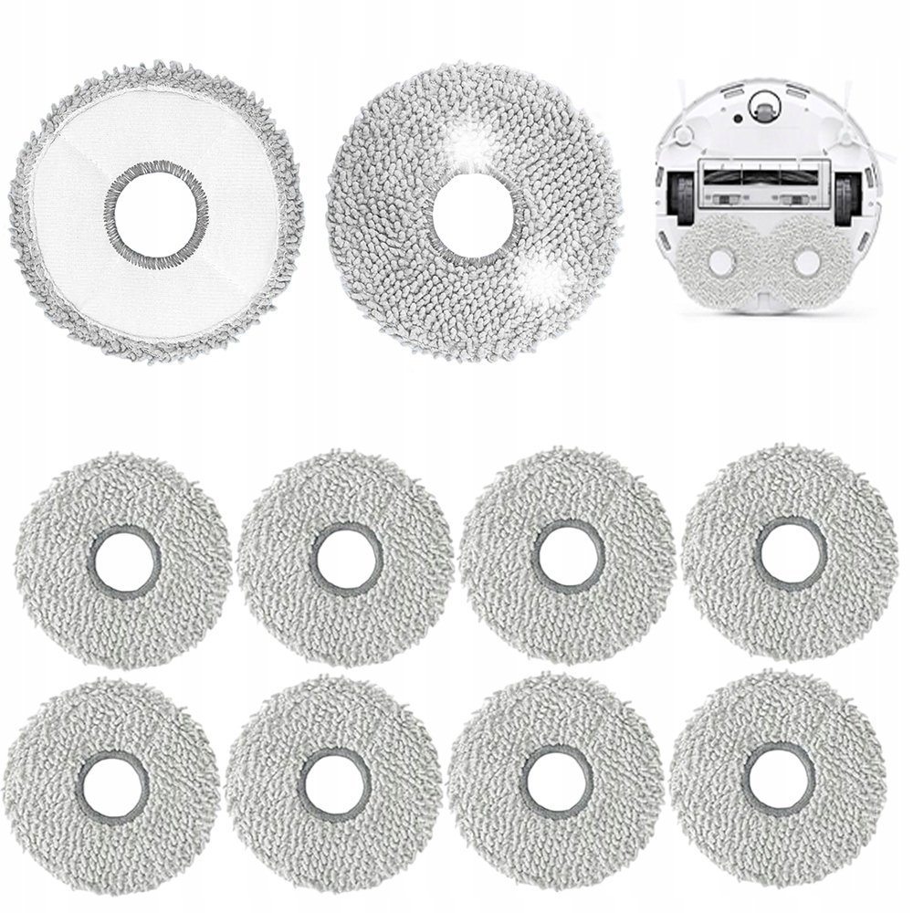 NAKŁADKI MOPUJĄCE 10SZT DO ECOVACS DEEBOT T30 T50 X2 X5