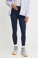 Legginsy - Columbia legginsy sportowe Boundless Trek damskie kolor granatowy wzorzyste - miniaturka - grafika 1