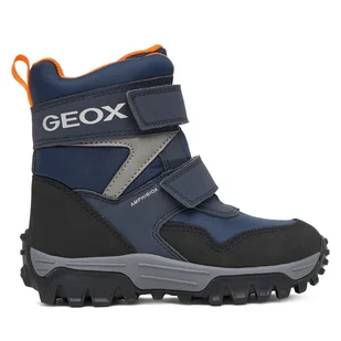Śniegowce Geox J Himalaya B Abx J46FRE 0FU50 C0659 S Granatowy - Buty dla chłopców - miniaturka - grafika 1