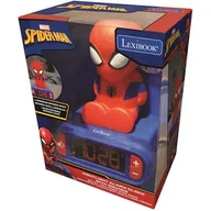 Wyposażenie pokoiku dziecięcego - Budzik z lampką nocną LEXIBOOK Spider Man RL800SP - miniaturka - grafika 1