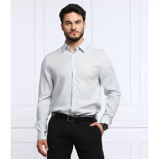 Koszule męskie - GUESS Koszula COLLINS | Regular Fit | z dodatkiem lnu - grafika 1