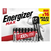 Baterie i akcesoria - Baterie AAA LR03 ENERGIZER Max (16 szt.) - miniaturka - grafika 1