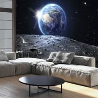 Fototapety - Fototapeta samoprzylepna - Widok na Niebieską Planetę (rozmiar 98x70) - miniaturka - grafika 1