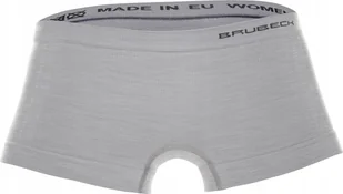 Brubeck BX10440 Bokserki damskie COMFORT WOOL popielaty M - Bielizna sportowa damska - miniaturka - grafika 1