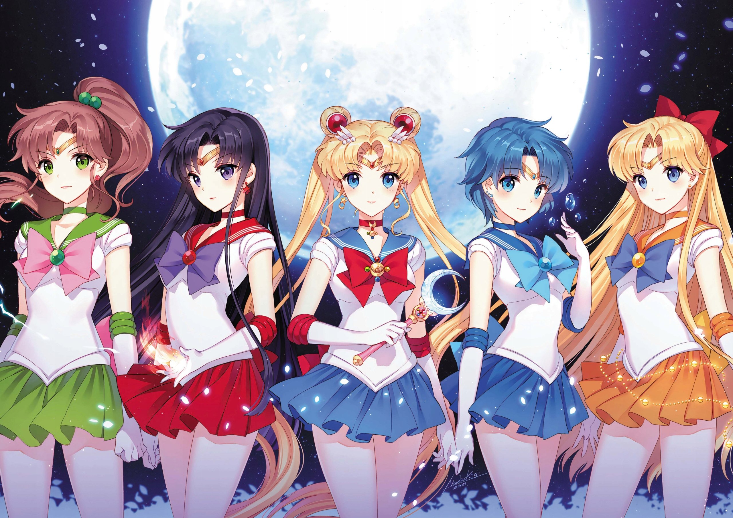 Plakat A3 Sailor Moon Czarodziejka Księżyca Anime