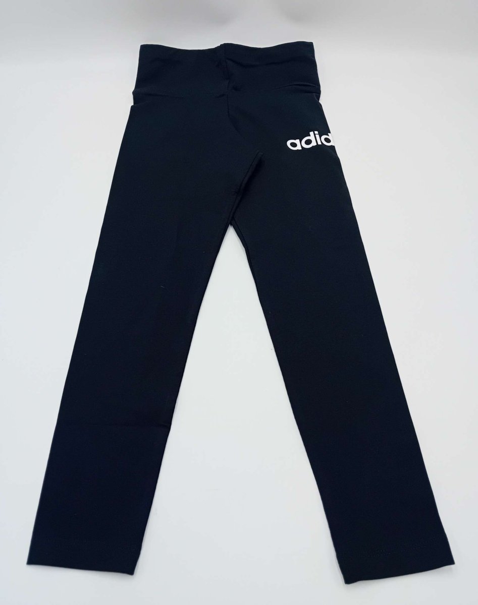 Adidas legginsy dziewczęce rozmiar 128, czarne 7-8lat