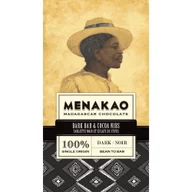 Czekolada - Menakao masa kakaowa 100% z kawałkami kakao 75g - miniaturka - grafika 1