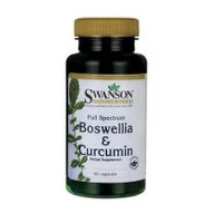 Stawy, mięśnie, kości - Swanson, Usa Full Spectrum Boswellia & Curcumin 300mg/300 mg - suplement diety 60 kaps. - miniaturka - grafika 1