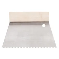 Narzędzia murarskie - Szpachla 18 cm ząb C1 stalowa - miniaturka - grafika 1