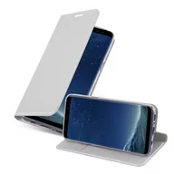 Etui i futerały do telefonów - Pokrowiec Ochronny Do Samsung Galaxy S8 PLUS Etui w CLASSY SREBRNY Case Obudowa Ochronny Cover Cadorabo - miniaturka - grafika 1
