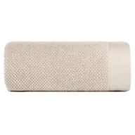 Ręczniki - Ręcznik 70x140 Riso beżowy z efektem ryżowym frotte 550 g/m2 Eurofirany - miniaturka - grafika 1