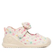 Buty dla dziewczynek - Półbuty Biomecanics 262175 Biały - miniaturka - grafika 1
