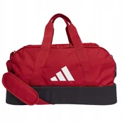 Torby sportowe - Adidas torba treningowa z wzmocnionym dnem na ramię IB8651 30,75 l czerwona - miniaturka - grafika 1