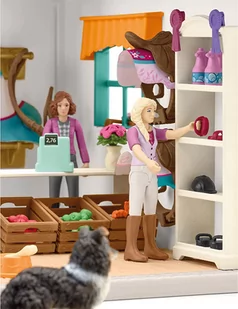 Schleich Horse Club Sklep z artykułami dla koni 42568 - Figurki dla dzieci - miniaturka - grafika 7