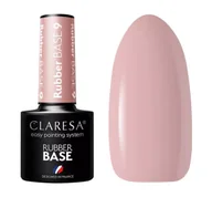 Lakiery hybrydowe - Claresa Rubber base Baza kauczukowa do paznokci 9 5ml - miniaturka - grafika 1
