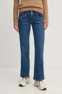 Spodnie damskie - Pepe Jeans jeansy STRAIGHT JEANS LW VENUS damskie high waist PL204848EE3 - miniaturka - grafika 1