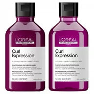 Zestawy kosmetyków damskich - Zestaw szamponów oczyszczająco-nawilżających do włosów kręconych i suchych L'Oréal Serie Expert Curl Expression - miniaturka - grafika 1