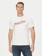 Koszulki męskie - Guess Jeans T-Shirt M5GI54 K8FQ4 Biały Regular Fit - miniaturka - grafika 1