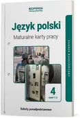 Materiały pomocnicze dla uczniów - Język polski maturalne karty pracy 4 zakres rozszerzony Linia I - miniaturka - grafika 1