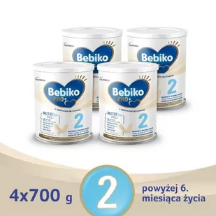 Bebiko 1+ Pro Mleko następne dla niemowląt powyżej 6. miesiąca życia 4x700g - Mleko modyfikowane - miniaturka - grafika 1