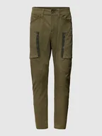 Spodnie męskie - Jeansy o kroju slim fit z detalem z logo - miniaturka - grafika 1