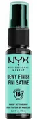 Utrwalacze do makijażu - NYX Professional Makeup - DEWY FINISH - MAKEUP SETTING SPRAY - Nabłyszczający spray utrwalający makijaż - 18 ml - miniaturka - grafika 1
