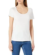 Koszulki i topy damskie - edc by ESPRIT T-shirt damski, Off White (110), XL - miniaturka - grafika 1