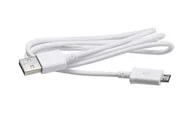 Kable USB - KABEL SAMSUNG ECB-DU4AWE MICRO USB 1M BIAŁY BULK - miniaturka - grafika 1