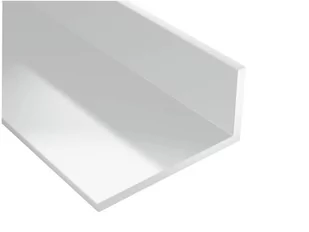 Profil kątowy PVC biały 1000 x 30 x 20 x 3 - Listwy i profile - miniaturka - grafika 1