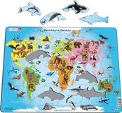 Puzzle - Układanka Zwierzęta świata Maxi - miniaturka - grafika 1