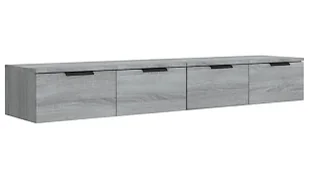 Dwie szafki wiszące szary dąb sonoma L3-K26 - Szafki RTV - miniaturka - grafika 1