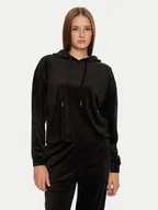 Bluzy damskie - Pieces Bluza Silli 17154433 Czarny Regular Fit - miniaturka - grafika 1