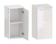 Szafki łazienkowe - Słupek Łazienkowy ROSEN 35 1D D P- Uchwyt Biały - miniaturka - grafika 1