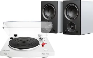 Audio-Technica LP3 biały + AM3 biały - Zestawy stereo - miniaturka - grafika 1