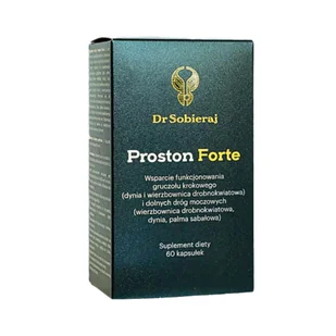 Dr Sobieraj Proston Forte, kapsułki, 60 szt. - Układ moczowy i płciowy - miniaturka - grafika 1