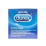 Prezerwatywy - Durex Prezerwatywy Extra Safe - 3 Sztuki - miniaturka - grafika 1