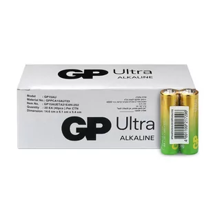 Bateria alkaliczna AA / LR6 GP Ultra Alkaline G-TECH - 40 sztuk - Baterie i akcesoria - miniaturka - grafika 1