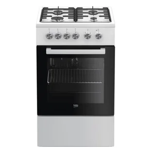 Kuchenka gazowo-elektryczna Beko FSE52020DWD - Kuchenki gazowo-elektryczne - miniaturka - grafika 1