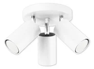 Lampy sufitowe - Lampex Plafon Rolos 3A biały lampex_655/3A BIA - miniaturka - grafika 1