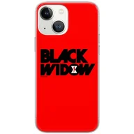 Etui i futerały do telefonów - ERT GROUP etui na telefon Apple Iphone 13, case oryginalny i oficjalnie licencjonowany przez Marvel, wzór Czarna Wdowa 010, optymalnie dopasowane, plecki z TPU - miniaturka - grafika 1