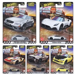 Zestaw Hot Wheels Premium Boulevard 5 Autek GJT68 JBL07 JBL08 JBL11 JBL15 JBL23 - Samochody i pojazdy dla dzieci - miniaturka - grafika 1