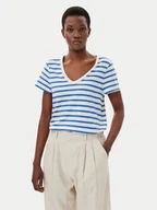 Koszulki i topy damskie - Gap T-Shirt 721625-02 Niebieski Regular Fit - miniaturka - grafika 1