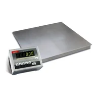 Wagi specjalistyczne - AXIS 4BA2000N - C 2000kg; 1kg; 1250x1250mm; IP65 - waga pomostowa nierdzewna czteroczujnikowa - miniaturka - grafika 1
