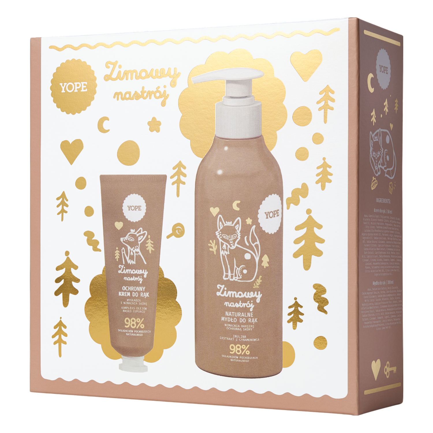 Yope Zestaw Zimowy Nastrój (mydło + krem do rąk)