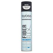 Kosmetyki do stylizacji włosów - Schwarzkopf Syoss Fiber Flex Lakier do włosów extra mocny Flexible Volume 300ml - miniaturka - grafika 1