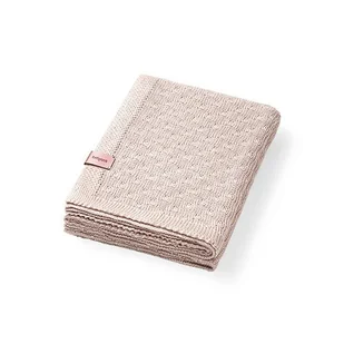 1673/02 KOC BAMBUSOWY JASNY BEŻOWY - Koce i narzuty dla dzieci - miniaturka - grafika 1