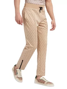 Guess Męskie Spodnie Dresowe Korbin Pant Beżowe Z2Bb05Fl04Q P13W L - Spodnie męskie - miniaturka - grafika 1