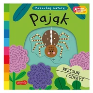 Komiksy dla dzieci - HarperKids Pająk Akademia Mądrego Dziecka Książeczka Dla Dzieci Pokochaj Naturę - miniaturka - grafika 1