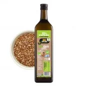 Olej spożywczy - Big Nature Olej lniany tłoczony na zimno 1 l Bio - miniaturka - grafika 1